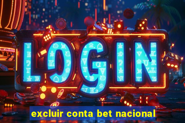 excluir conta bet nacional